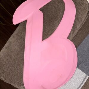 Limited Pink Leather Letter B Barbie bag!!